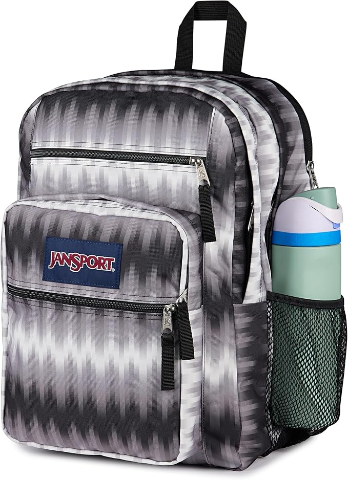 JanSport Laptop Backpack - Computer Bag with 2 Compartments, Ergonomic Shoulder Straps, 15” Laptop Sleeve, Haul Handle - Digi Tie Dye Black