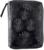 Passport Wallet - Travel Document Holder w/RFID Blocking – Full Grain Leather – Bifold compact zip around Wallet with Credit Card Slots for Women and Men,500-80