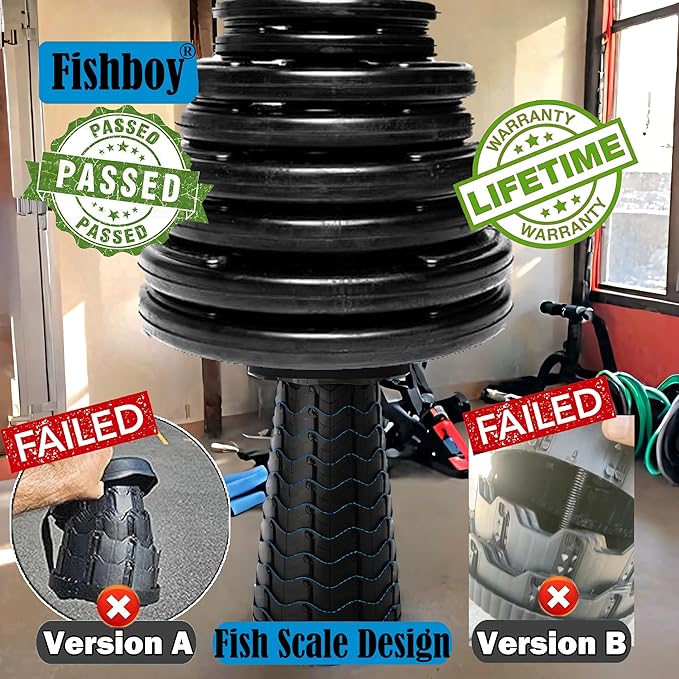 Fishboy Upgraded Collapsible Stool, 400lbs Max Weight, Lightweight But Sturdy, Portable Retractable Folding Telescoping Foldable Camping Stool for Adults Outdoor Fishing Hiking BBQ
