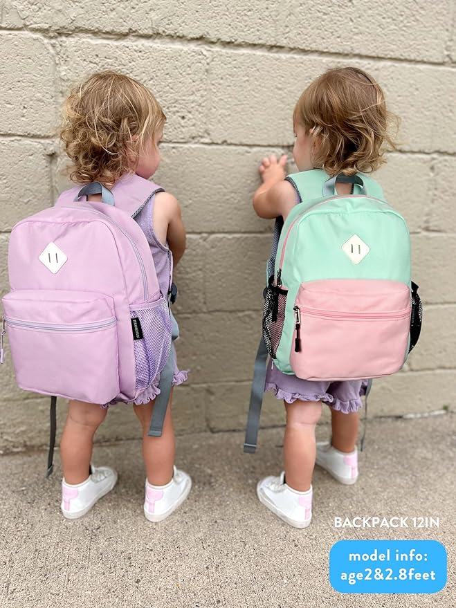 STEAMEDBUN Toddler Backpack for Girls 2-4, Kindergarten & Preschool Mini