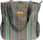 Original Floral Water Resistant Large Tote Bag Shoulder Bag for Gym Beach Travel Daily Bags Upgraded
