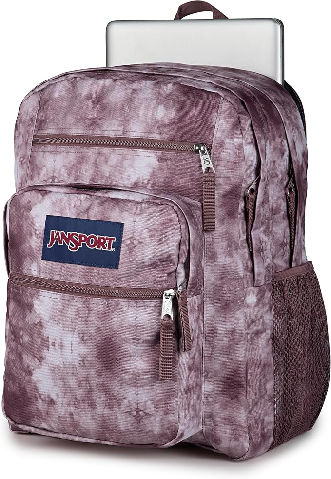 JanSport Laptop Backpack - Computer Bag with 2 Compartments, Ergonomic Shoulder Straps, 15” Laptop Sleeve, Haul Handle - Ice Dye