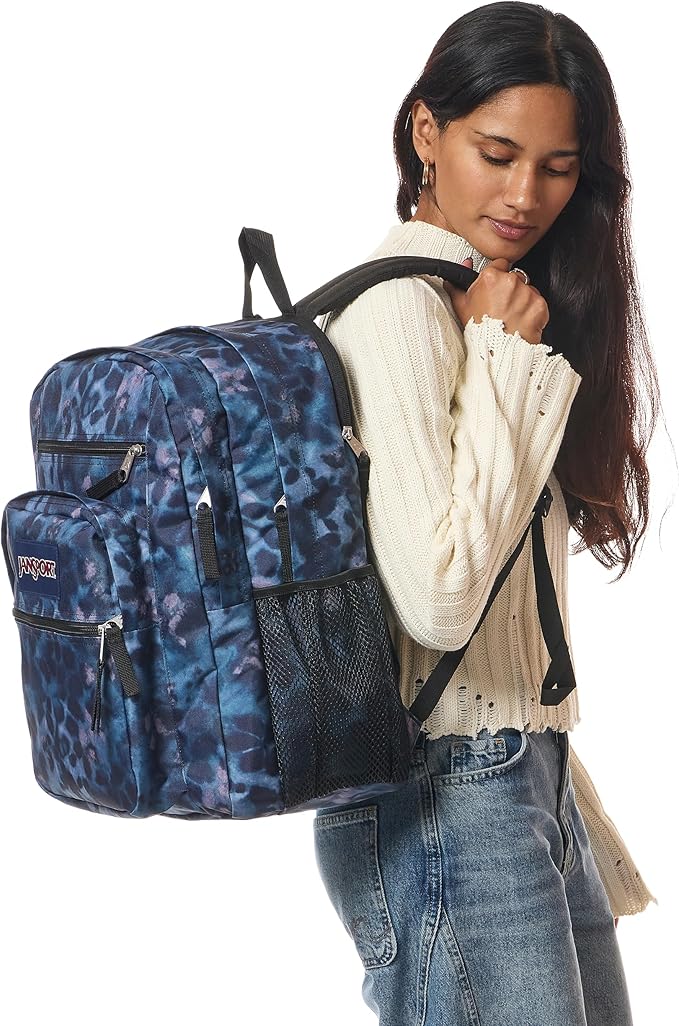 JanSport Laptop Backpack - Computer Bag with 2 Compartments, Ergonomic Shoulder Straps, 15” Laptop Sleeve, Haul Handle - Ghostly Florals