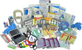 Lightning X Premium Stocked Tactical EMS/EMT Trauma First Aid Responder Medical Kit (Fill Kit Only - No Bag)