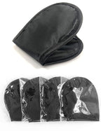 Eye Mask Sleep Masks Sleeping Mask Blindfold Eye Cover Team Building Games Party with Nose Pad and Adjustable Strap for Women Men Kids 4 Layers Black (150 Pack)
