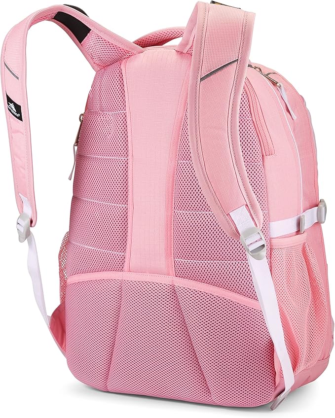 High Sierra Swerve Daypack, Pink Marble - Bubblegum Pink, One Size