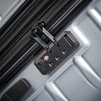Samsonite Omni 2 Hardside 2 Piece Set - Includes Global Carry-On & Large Checked Suitcases - 360° Dual Spinner Wheels - Integrated TSA Lock & Expansion - Amazon Exclusive - Arctic Silver