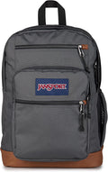 JanSport Cool Backpack with 15-inch Laptop Sleeve, Large Computer Bag Rucksack with 2 Compartments, Ergonomic Straps, Smokey Grit