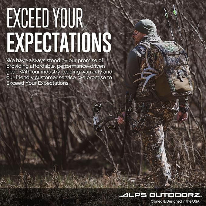 ALPS OutdoorZ Lightweight Packable Blind Chair Tri-Leg Stool – Portable Hunting Seat in Mossy Oak Country Roots with Steel Frame, Compact Fold Design for Waterfowl, Upland & Field Hunting