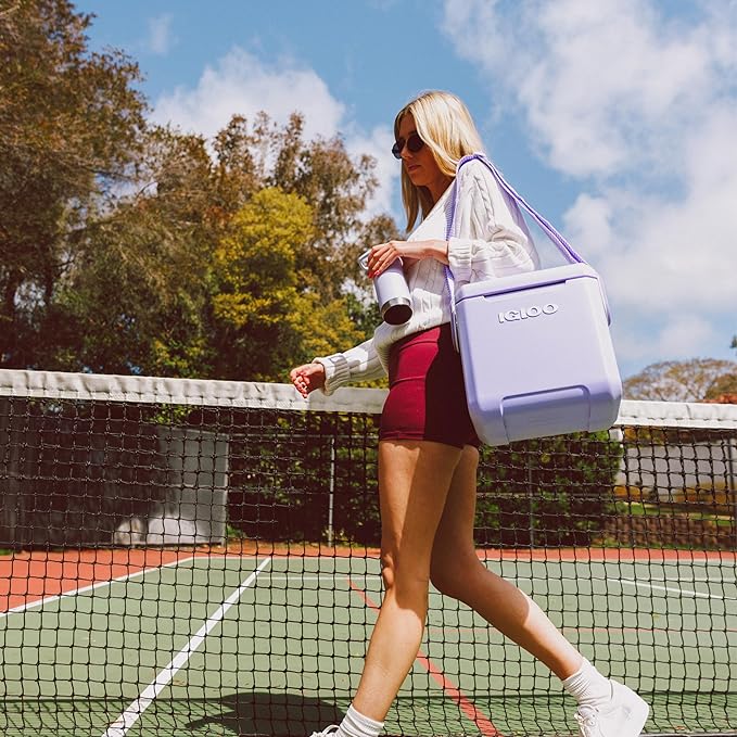 Igloo Tag Along Too Coolers | Insulated Hard Shell Picnic Style Cooler | Rolling Ice Chest