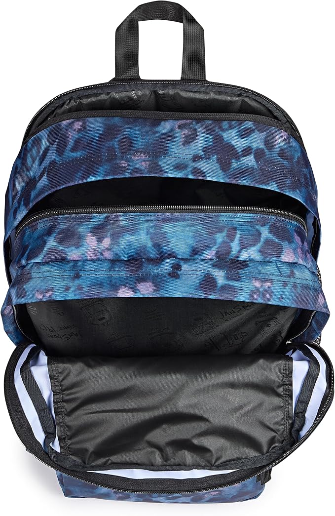 JanSport Laptop Backpack - Computer Bag with 2 Compartments, Ergonomic Shoulder Straps, 15” Laptop Sleeve, Haul Handle - Ghostly Florals