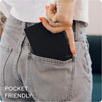 Peak Design Passport Wallet, Black, Ultra-Slim Profile, Weatherproof TerraShell Fabric, RFID Blocking, Minimalist Design and Magnetic Closure, with Quick Access Passport Sleeve