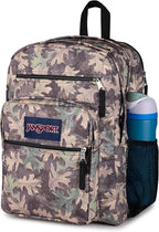 JanSport Laptop Backpack - Computer Bag with 2 Compartments, Ergonomic Shoulder Straps, 15” Laptop Sleeve, Haul Handle - Woodland Camo