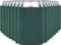Blank Beer Can Cooler Sleeves (110-Pack) Soft Insulated Beer Can Coolies - HTV Friendly Blank Koolies in Bulk for Beer Cans & Bottles - Coolie Blanks for Vinyl Projects & Wedding Favors (Forest Green)