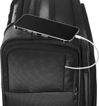 Samsonite UpLIFT Lightweight Large Checked Softside 3-Piece Luggage Set with Spinner Wheels - Expandable - Airline-Approved, Polyester Soft Suitcase for Ultra Light Travel - Black