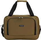 Wrangler Smart Spinner Hardside Luggage, 2 Piece Set, Wood Thrush