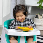 Baby Einstein Ocean Explorers Pop & Glow Starfish Light Up Sensory Popper Toy, Suction Toy for Highchair, for Babies Ages 6 Months and up