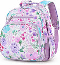 mibasies Toddler Backpack for Girls 2-4: Preschool Kindergarten Backpack - Cute Kids Backpacks for Girls - Flower Light Purple
