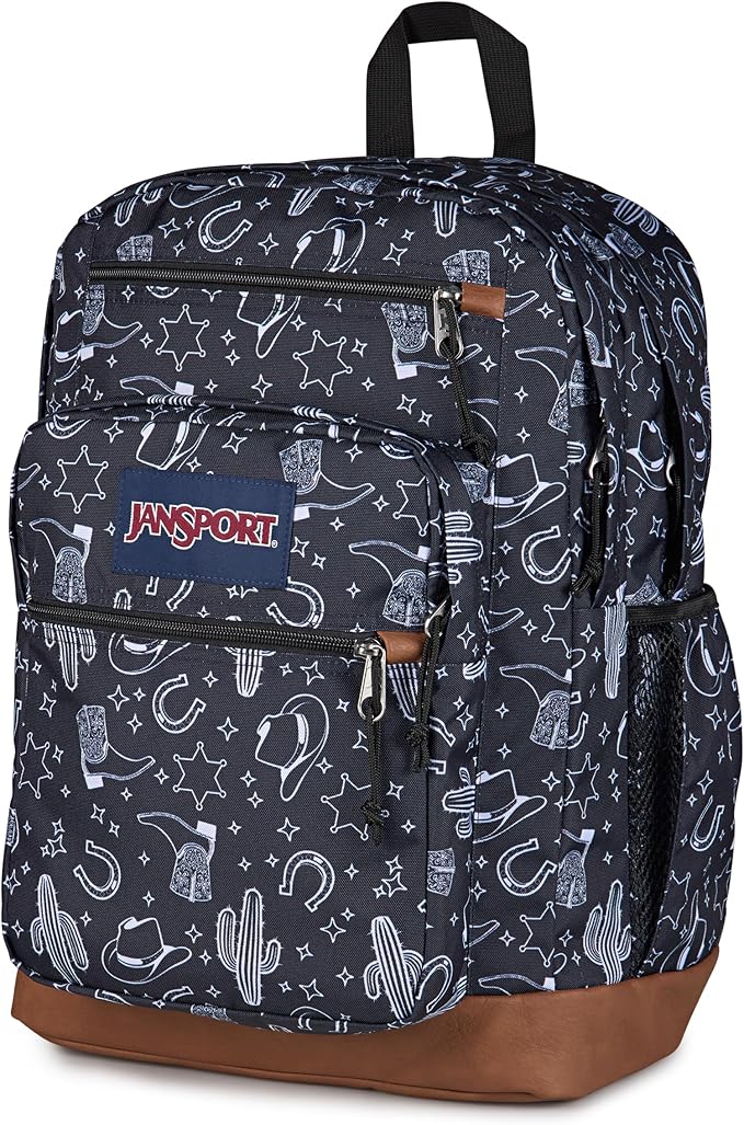 JanSport Cool Backpack with 15-inch Laptop Sleeve, Large Computer Bag Rucksack with 2 Compartments, Ergonomic Straps, Wild West Escape