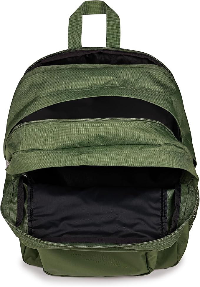 JanSport Laptop Backpack - Computer Bag with 2 Compartments, Ergonomic Shoulder Straps, 15” Laptop Sleeve, Haul Handle - Cargo Green