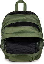 JanSport Laptop Backpack - Computer Bag with 2 Compartments, Ergonomic Shoulder Straps, 15” Laptop Sleeve, Haul Handle - Cargo Green
