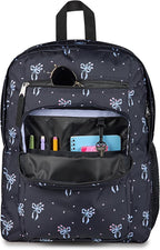 JanSport Laptop Backpack - Computer Bag with 2 Compartments, Ergonomic Shoulder Straps, 15” Laptop Sleeve, Haul Handle - Pastel Petals - Black