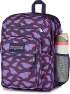 JanSport Laptop Backpack - Computer Bag with 2 Compartments, Ergonomic Shoulder Straps, 15” Laptop Sleeve, Haul Handle - Flutter By Purple