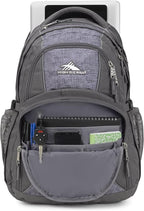 High Sierra Swerve Laptop Backpack, Slate/Woolly Weave, One Size