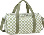 BLUBOON Duffle Bag Girls Kids Cute Gym Bag with Shoes Compartment & Wet Separation Waterproof Sports Overnight Travel Bag