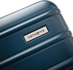 Samsonite Omni 2 Global Carry-On Spinner Luggage - Compact Size For International Travel - Airline-Approved - Features Expandable Polycarbonate Shell, 360° Wheels, USB Power Hub - Nova Teal