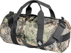 25L Field Duffel Bag, Heavy-Duty Gear Bag, 1050D Tuff Cloth, Diamond Ripstop, Reinforced Stitching - Camo (10" x 20")
