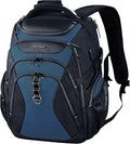KROSER Travel Laptop Backpack 18.4 Inch XXXL Gaming Backpack with Hard Shell Saferoom RFID Pockets Water-Repellent Business College Daypack Stylish Laptop Bag for Men/Women-Black Haze Blue