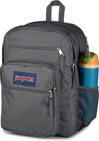 JanSport Laptop Backpack - Computer Bag with 2 Compartments, Ergonomic Shoulder Straps, 15” Laptop Sleeve, Haul Handle - Smokey Grit