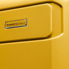 Traveler's Choice Pagosa Hardshell Expandable Luggage with Spinner Wheels, Yellow, 26-Inch Medium