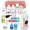 Convenience Kits International Women’s Super Premium 30 PC Travel Kit Featuring: Ensemble of Travel-Size Hair Care and Body Products in Large Toiletry Bag (802)