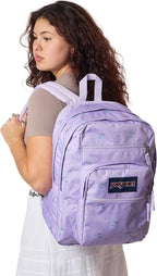 JanSport Laptop Backpack - Computer Bag with 2 Compartments, Ergonomic Shoulder Straps, 15” Laptop Sleeve, Haul Handle - Pastel Petals - Lilac