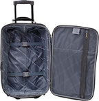 Travelers Club 3 Piece Bowman Luggage Set, Black Carry