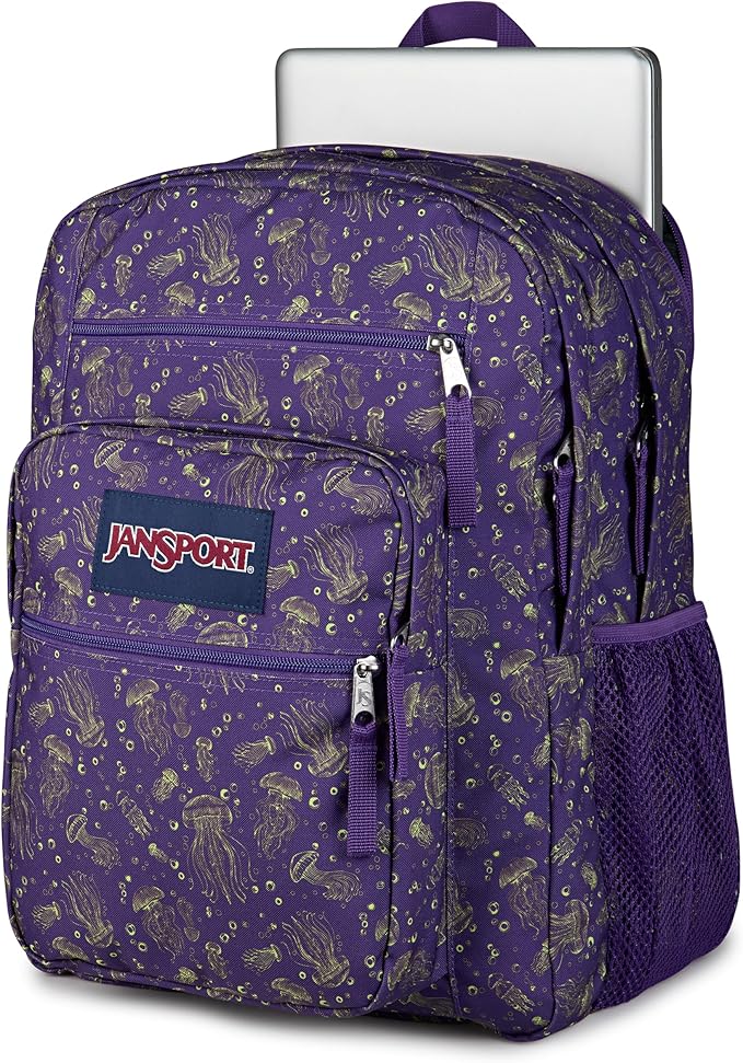 JanSport Laptop Backpack - Computer Bag with 2 Compartments, Ergonomic Shoulder Straps, 15” Laptop Sleeve, Haul Handle - Very Jelly