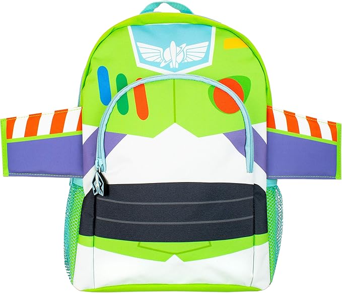 Disney Children's Backpack Toy Story Buzz Lightyear Green One Size