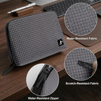 simtoper Electronic Organizer Travel Case – Waterproof Cable Bag for Cord, Charger, Hard Disk, Power Bank – Small Tech Storage for Travel, Backpack, Business Trip, Airplane