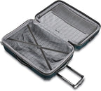 Samsonite Centric 2 Hardside Expandable Luggage with Spinner Wheels, Emerald Green, Checked-Medium 24-Inch