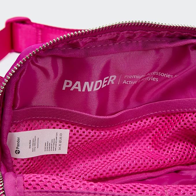 Pander Everywhere Belt Bag for Women, Fashion Waist Packs, Crossbody Bags with Adjustable Strap (Grape Purple)
