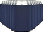 Blank Beer Can Cooler Sleeves (110-Pack) Soft Insulated Beer Can Coolies - HTV Friendly Blank Koolies in Bulk for Beer Cans & Bottles - Coolie Blanks for Vinyl Projects & Wedding Favors (Navy Blue)