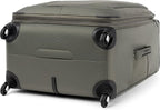 Travelpro Maxlite 5 Softside Expandable Luggage with 4 Spinner Wheels, Lightweight Suitcase, Men and Women, Slate Green, Checked-Large 29-Inch