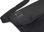 Lewis N. Clark Rfid Blocking Stash Neck Wallet, Travel Neck Pouch + Passport Holder for Women & Men - Black