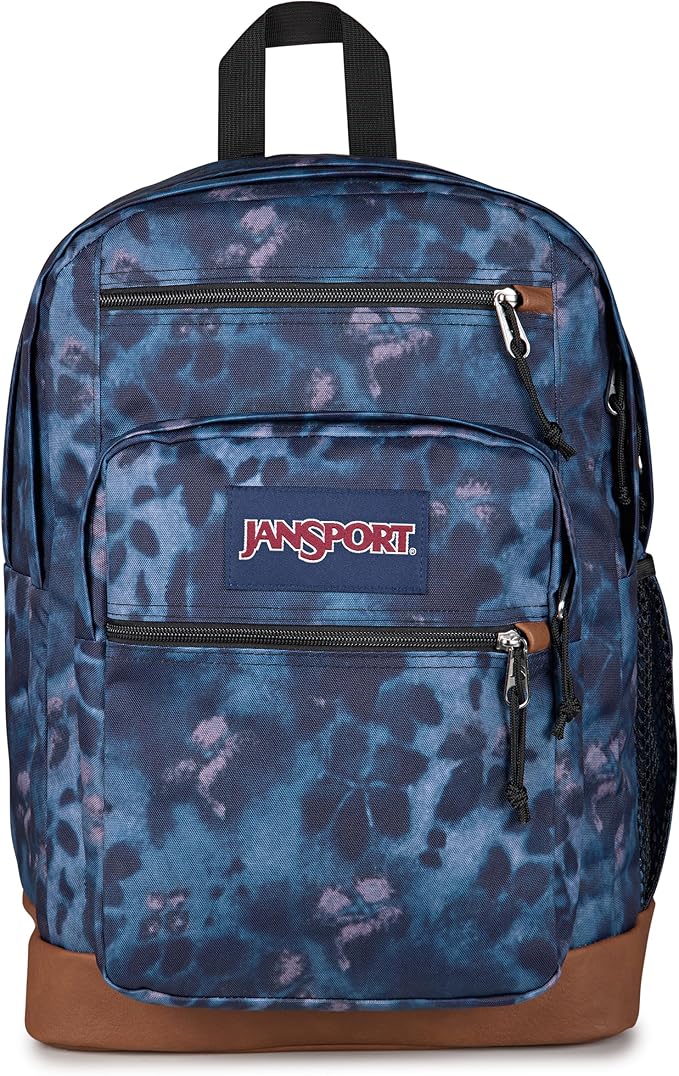 JanSport Cool Backpack with 15-inch Laptop Sleeve, Large Computer Bag Rucksack with 2 Compartments, Ergonomic Straps, Ghostly Florals