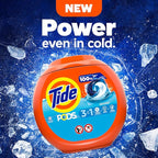 Tide PODS laundry detergent pacs, 3-in-1 Stain Remover, Odor Fighter, Color Protector, 112 Count, HE compatible, Clean Breeze Scent