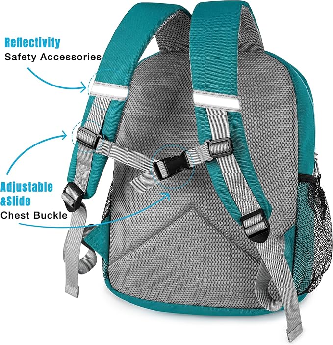 STEAMEDBUN Kids Backpack for Boys,Kindergarten Backpack for Toddler Boys Age 3-6