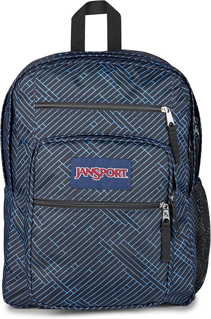 JanSport Laptop Backpack - Computer Bag with 2 Compartments, Ergonomic Shoulder Straps, 15” Laptop Sleeve, Haul Handle - Team Stripes