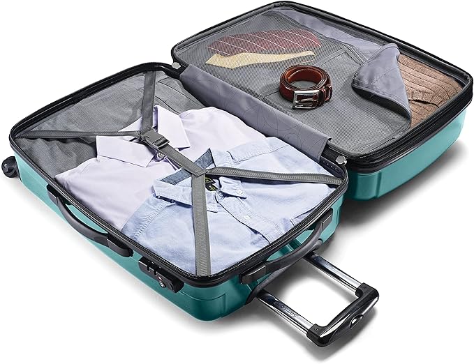 Samsonite Winfield 2 Hardside Luggage with Spinner Wheels, 3-Piece Set (20/24/28), Cactus Green
